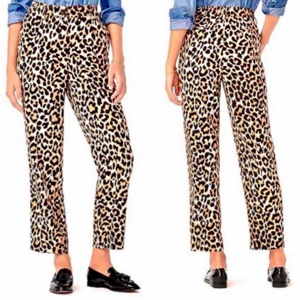 Leopard Print Women's Pants